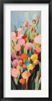 Vivid Flowerbed I Fine Art Print