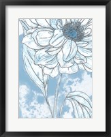 Blue Floral 2 Fine Art Print