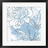 Blue Floral 2 Fine Art Print
