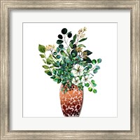 Orange Paisley 2 Fine Art Print