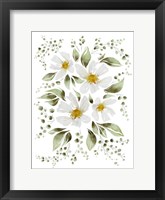 The White Flowers Fine Art Print