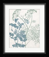 Linen Herbs 1 Framed Print