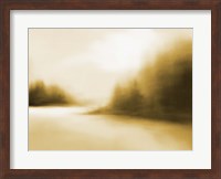 The Inlet Muted Mustard Fine Art Print