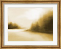 The Inlet Muted Mustard Fine Art Print
