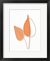 Shades of Orange 2 Framed Print