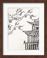 Pagoda Cherry Blossom 2 Fine Art Print