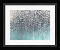 Raining on Aqua Fine Art Print