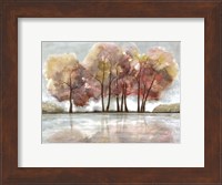 Lakeside Forest Fine Art Print
