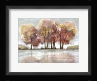 Lakeside Forest Fine Art Print