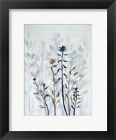 Blue Lit Growth 1 Fine Art Print