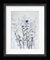 Blue Lit Growth 1 Framed Print