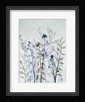 Blue Lit Growth 2 Framed Print