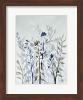 Blue Lit Growth 2 Fine Art Print