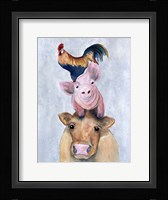 Farmland Trio 1 Fine Art Print