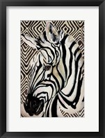 Designer Zebra Fine Art Print