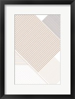 Modern Lines 3 Framed Print