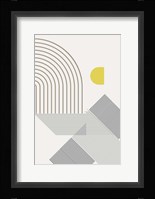 Mid Century Modern Cabana 1 Framed Print