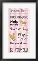 Unicorn Rules Fine Art Print