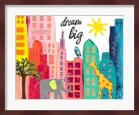 Dream Big Animals in the City Fine Art Print