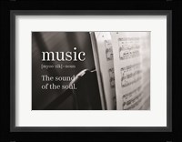 Music Sound of Soul Fine Art Print