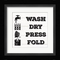 Laundry Steps Fine Art Print