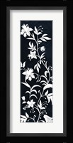 Reaching Floral Vines 2 Framed Print