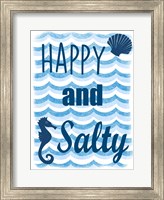 Happy And Salty Fine Art Print