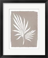 Natural Silhouetted Growth 1 Framed Print