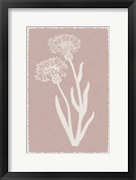 Pastel Florals 1 Framed Print