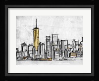 City Of Gold 2 Framed Print