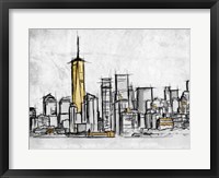 City Of Gold 2 Framed Print