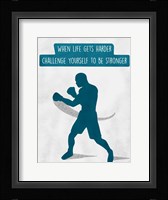 Challenge Yourself Framed Print