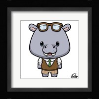 Hudson Hippo Fine Art Print