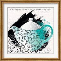 Teal Tea 1 Fine Art Print