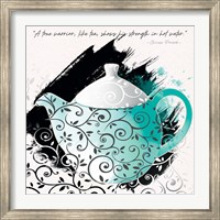 Teal Tea 1 Fine Art Print