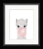 Alpaca Bubble Gum Fine Art Print