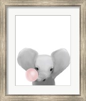 Elephant Bubble Gum. Fine Art Print