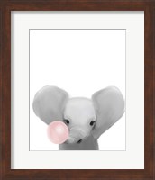Elephant Bubble Gum. Fine Art Print