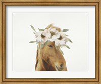 Floral Horse Fine Art Print
