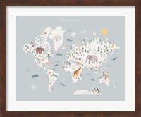 World Map Fine Art Print
