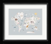 World Map Fine Art Print