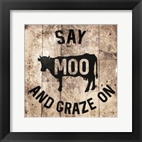Say Moo Fine Art Print