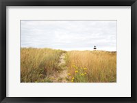 Nantucket lighthouse Framed Print
