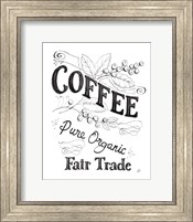 Authentic Coffee VI BW Fine Art Print