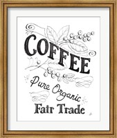 Authentic Coffee VI BW Fine Art Print