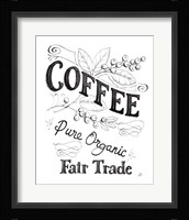 Authentic Coffee VI BW Fine Art Print