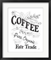 Authentic Coffee VI BW Fine Art Print