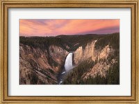 Lower Falls of the Yellowstone River I Fine Art Print