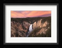 Lower Falls of the Yellowstone River I Fine Art Print