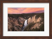 Lower Falls of the Yellowstone River I Fine Art Print